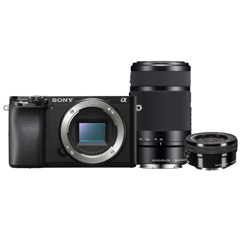 Sony Alpha 6100 + 16-50mm + 55-210mm